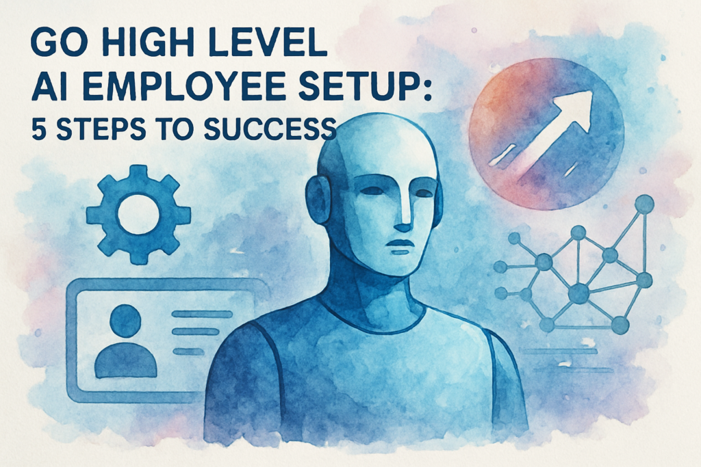go high level ai employee setup