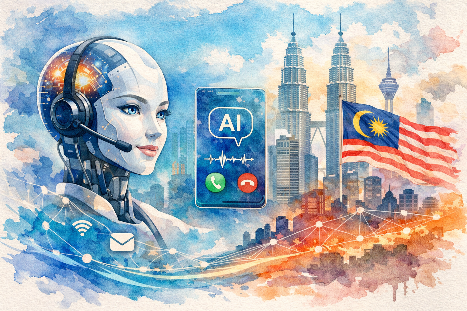 ai call answering malaysia