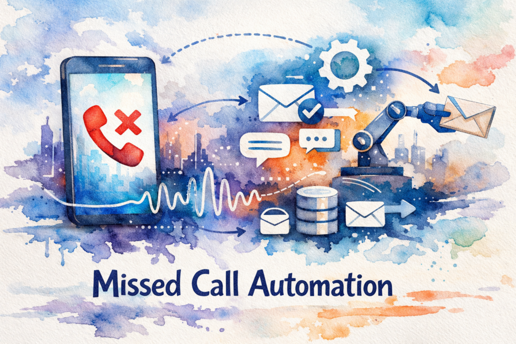 missed call automation